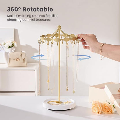 Lolalet Rotating Necklace Holder Stand - Image 2