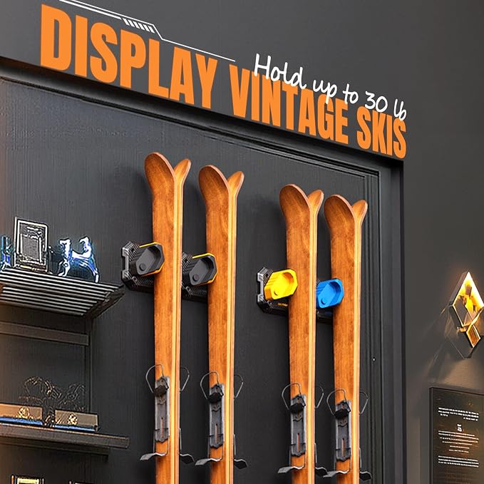 Ski & Snowboard Wall Rack for Garage - Image 7