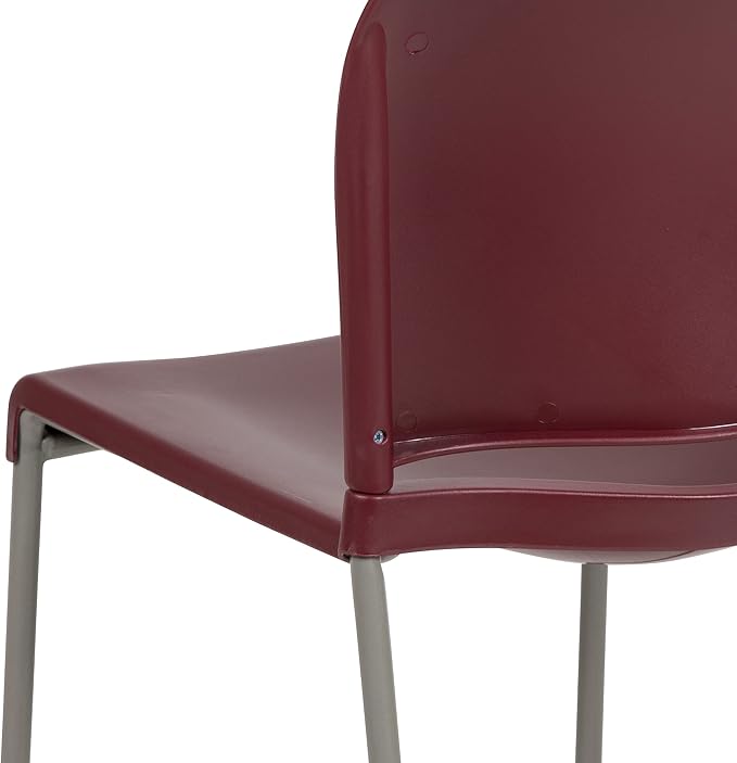 Flash Furniture HERCULES Series 880 lb. Capacity Burgundy Full Back Contoured - Image 13