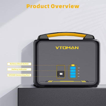 VTOMAN Jump600X 600W Portable Power Station - Image 7