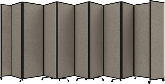 Versare Room Divider 360 Portable Wall Partition | Folding Panels | Large by VERSARE