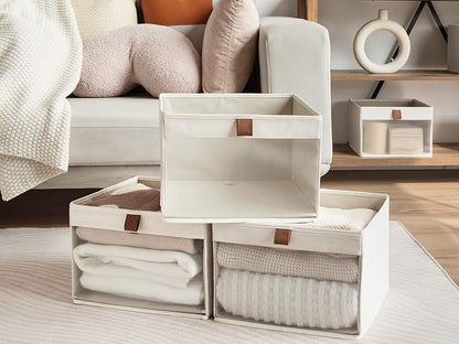 StorageWorks Closet Storage Bins, Large Storage Baskets - Image 4