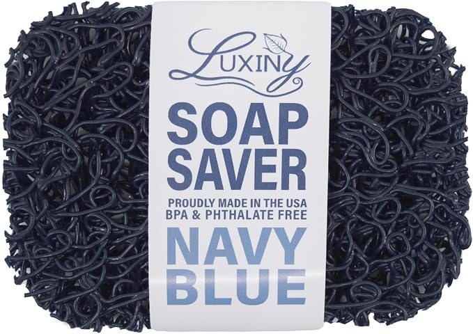 Soap Saver for bar soap, American Made by Luxiny, Lifts Soap in Soap Dishes & by Luxiny