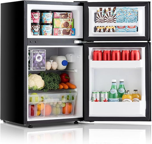 Compact Refrigerator 3.2 Cu.Ft Mini Fridge by Unknown