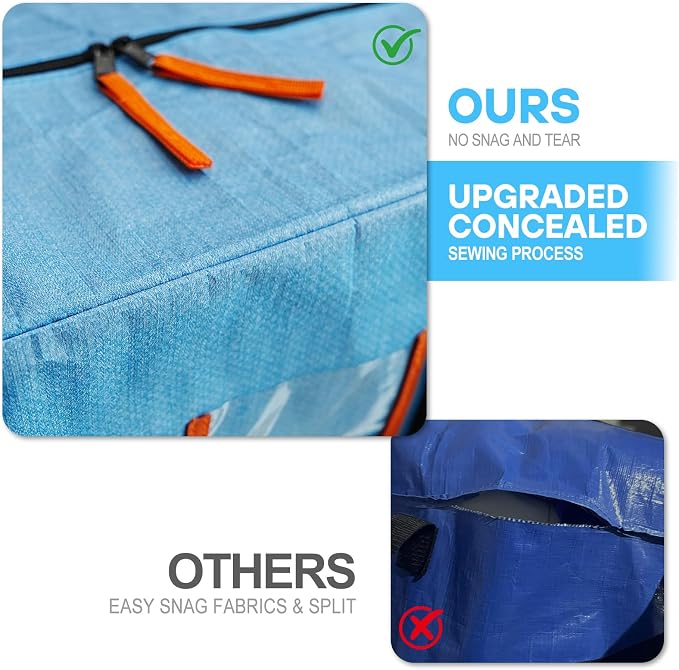 4 Pack Packing Bags for Moving, Storage Bags - Image 6