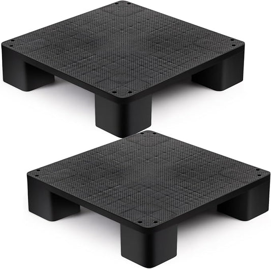 1 Pcs Plastic Pallet for Basement Storage Easy Stack Lightweight Floor Pallet by Vercraft