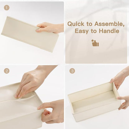Criusia Drawer Organizer Clothes, 14 Pack Dresser Organizer - Image 7
