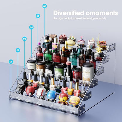 Acrylic Display Shelf, Risers Display Stands, Perfume Organizer, Cupcake Stand - Image 3