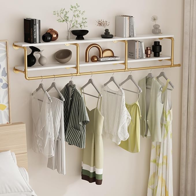 ORSENIGO Industrial Pipe Clothing Rack - Image 3