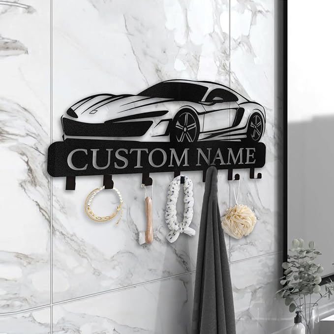 Personalized Key Holder Wall Mount - Image 4