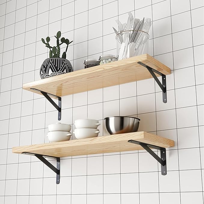 10 Pack L14 x H 10" Heavy Duty Shelf Brackets - Image 7