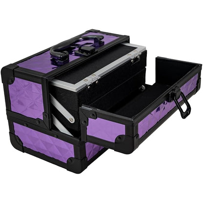 SHANY Chic Makeup Train Case Cosmetic Box Portable Makeup Case Cosmetics Beauty - Image 5