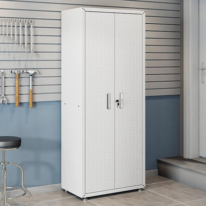 Manhattan Comfort Fortress Textured Metal 75.4" Garage Cabinet - Image 2