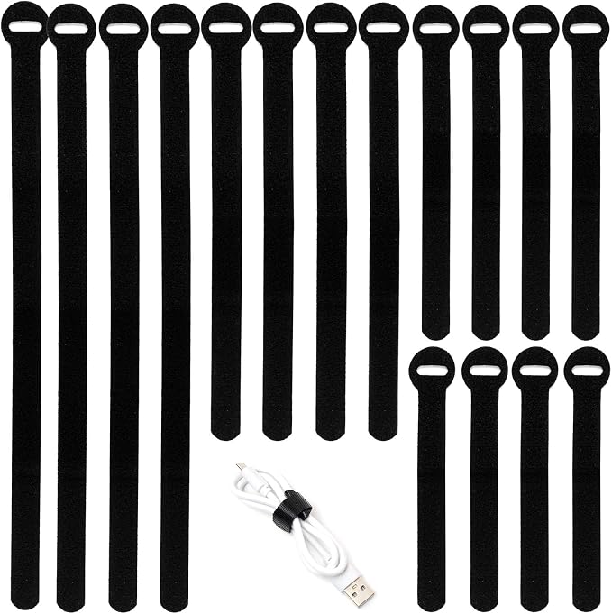150PCS Reusable Cable Ties by HAVE+ME+TD