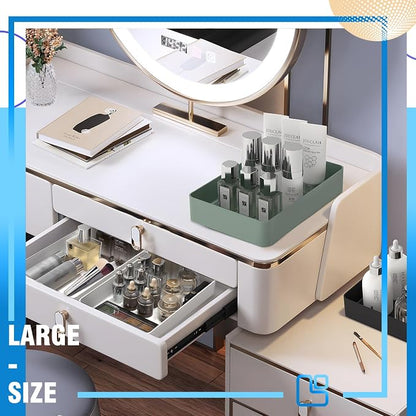 CHANCETSUI 11-Piece Stackable Drawer Organizer Set, Stationery, Utensils in - Image 8