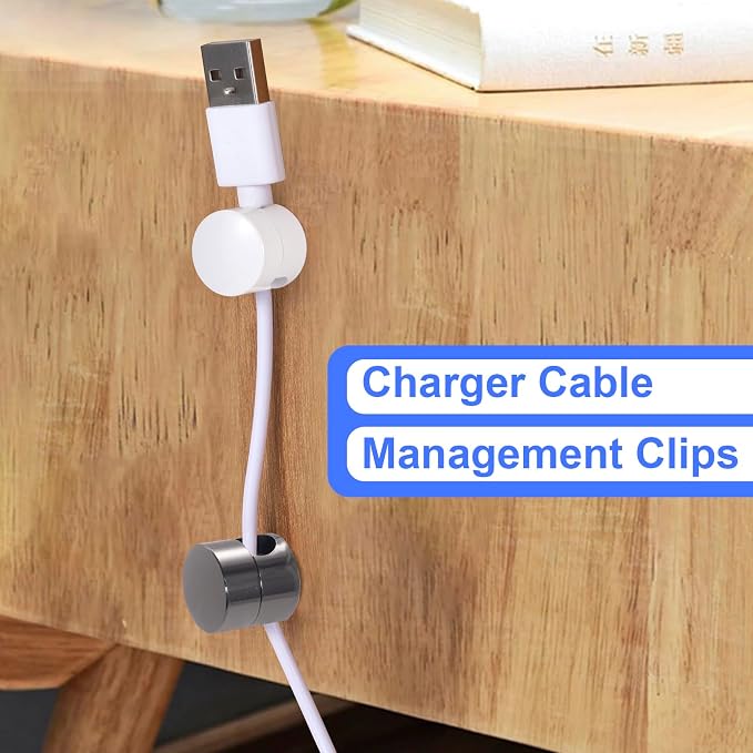 3 Sets Charger Holders for Cords, Adjustable Cable Anchor Holders, Adhesive - Image 4