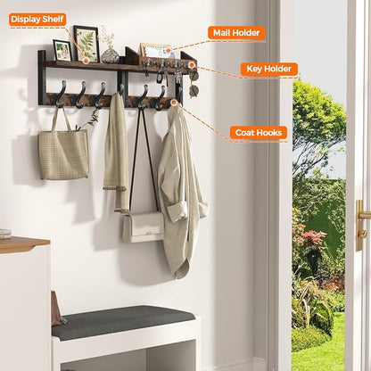 Evermagin 29" Coat Rack Wall Mount - Image 4