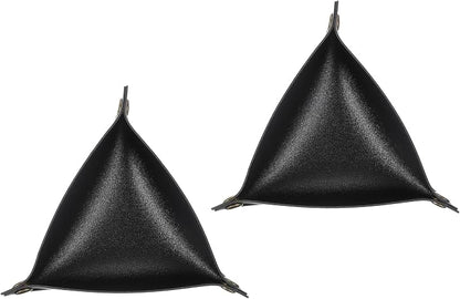uxcell 2 Pcs Valet Tray for Women and Men, PU Leather Jewelry Tray Entryway by uxcell