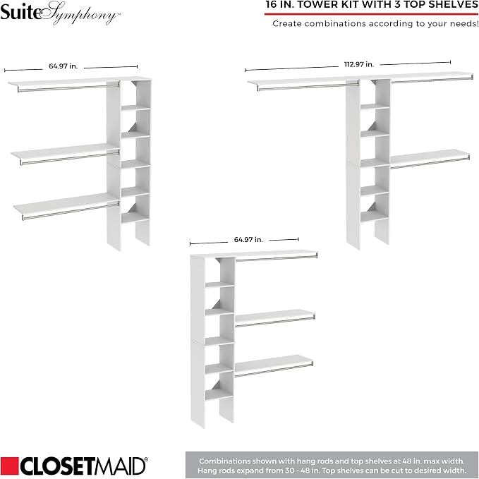 ClosetMaid SuiteSymphony Closet Organizer - Image 4
