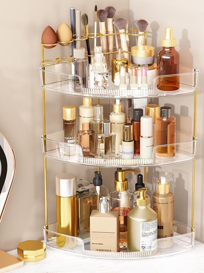 FELIZHOUSE 3-Tier Makeup Organizer by FELIZHOUSE