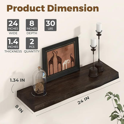 Axeman 24 inch Floating Shelves - Image 3
