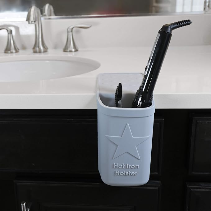 Hot Iron Holster | Adhesive-Free Silicone Storage Pocket - Image 5
