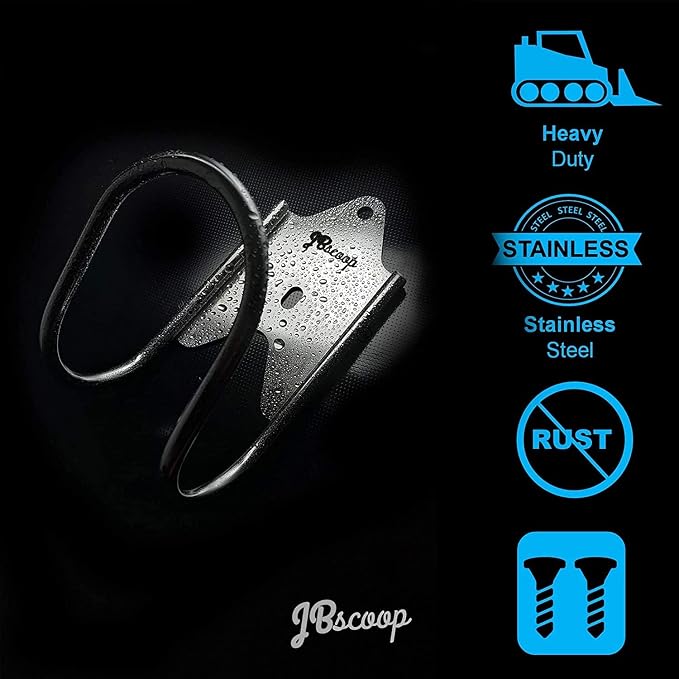 JBscoop Stainless Steel Garden Hose Hanger, - Image 6