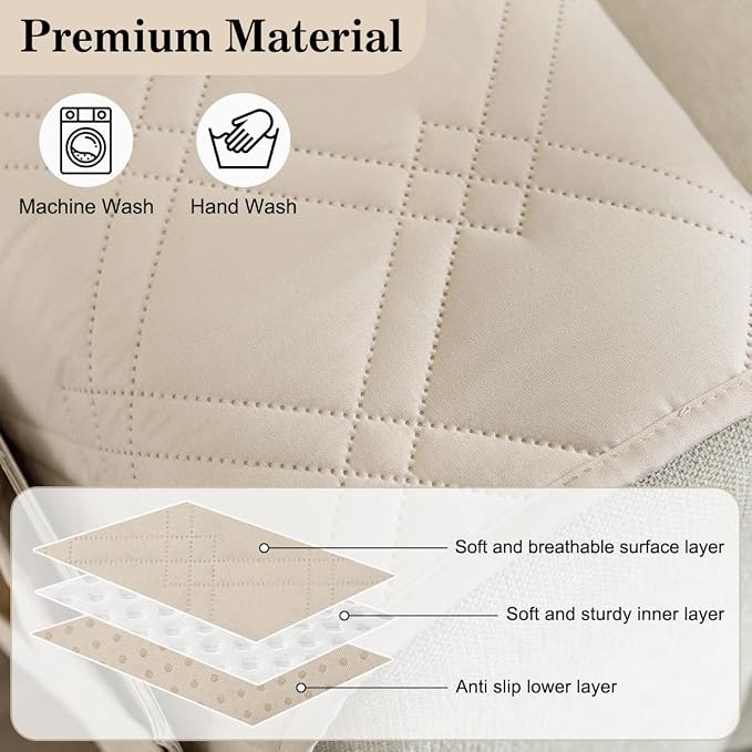 Couch Armrest Organizer Remote Control Holder Bedside Caddy - Image 5