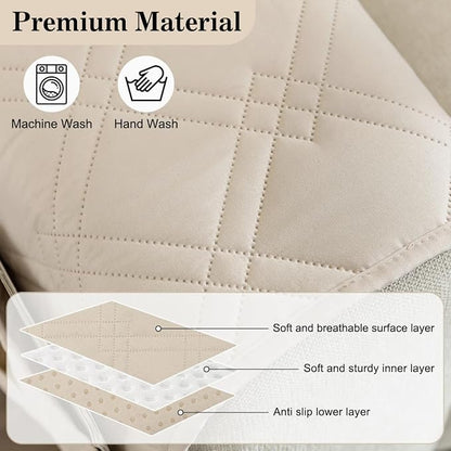 Couch Armrest Organizer Remote Control Holder Bedside Caddy - Image 5