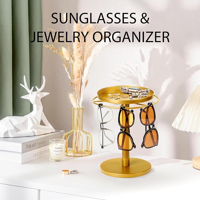 MoyRetty 360° Rotating Sunglasses Organizer - Image 3