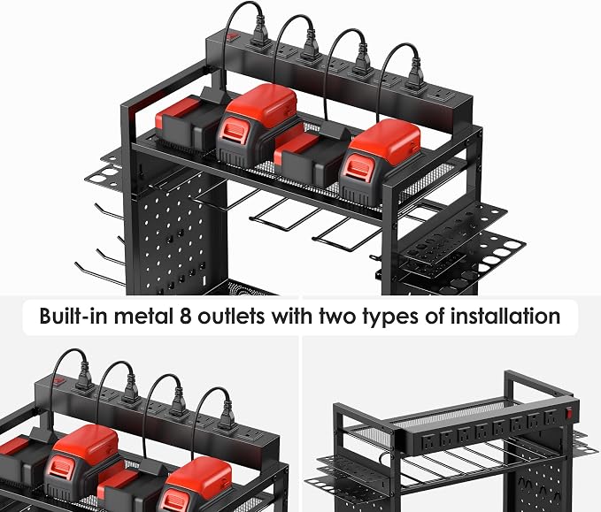 CCCEI Power Tool Organizer Cart - Image 2