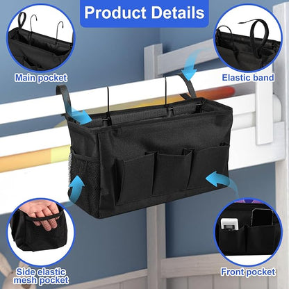 1PC Bedside Caddy, Bedside Storage Organizer - Image 5
