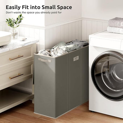 SOLEDI 180L 3-Section Laundry Hamper - Image 5
