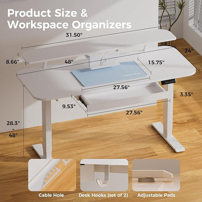 COMHOMA Electric Standing Desk - Image 2