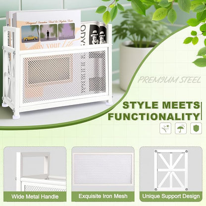 Magazine Rack & Holder – Multi-Purpose Storage Organizer - Image 3