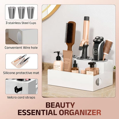 Casavita White Hair Tool Organizer - Image 3