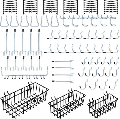 1/4 inch Extra Thick Pegboard Accessories Kit, Only Suitable by Daanxw
