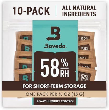 Boveda 58% Two-Way Humidity Control Packs by Boveda