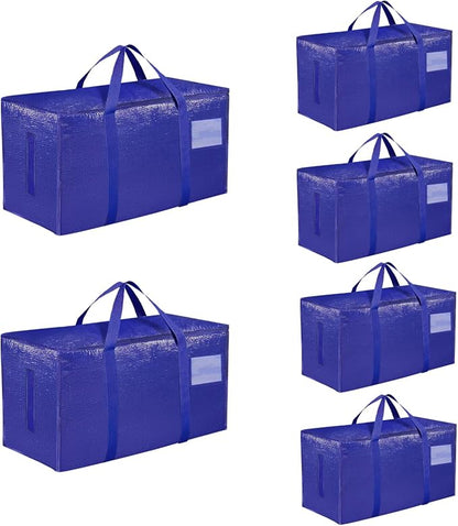 6 Pack-Extra Large Heavy Duty Moving Bags by Unknown