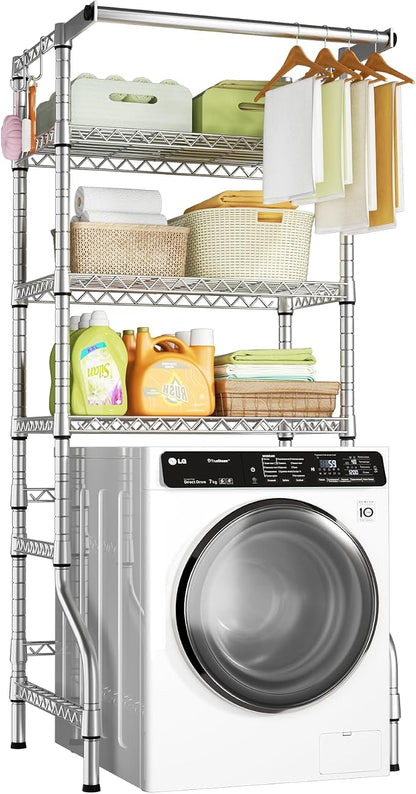 Ulif U11 Medium Over Washer and Dryer Shelves, 3 Tiers Laundry Room Storage and by Ulif