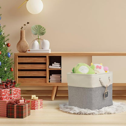11inch cube storage bin, Fabric Storage Cubes - Image 6