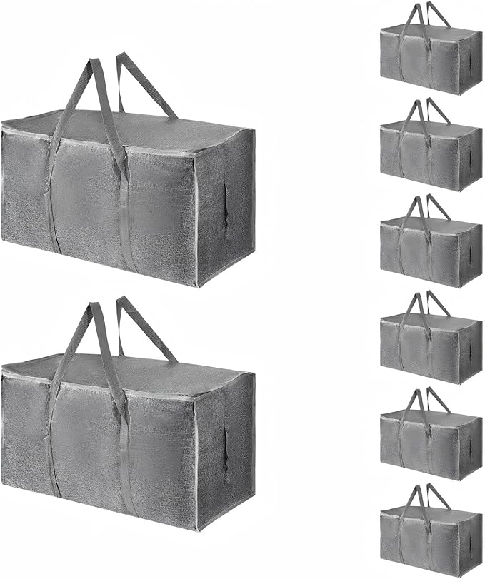 8 Pack-Extra Large Heavy Duty Moving Bags by Unknown