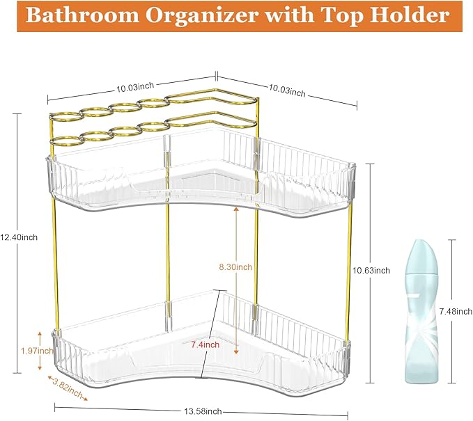 Webetop Corner Makeup Organizer - Image 3