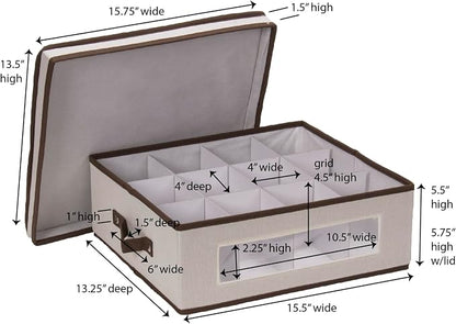 Household Essentials 538 Vision China Storage Box - Image 2
