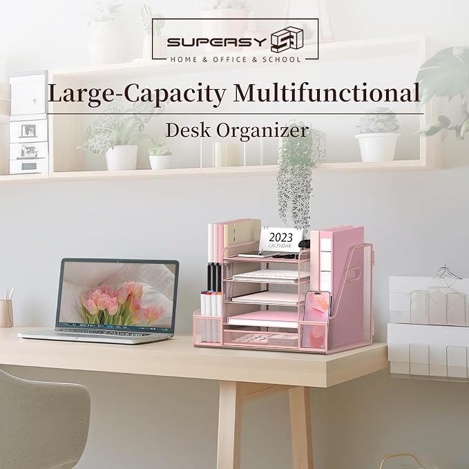 SUPEASY Mesh Desk Organizer - Image 2