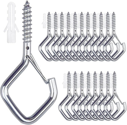 20PCS Eye Screw Hooks for Hanging Heavy Duty by Unknown