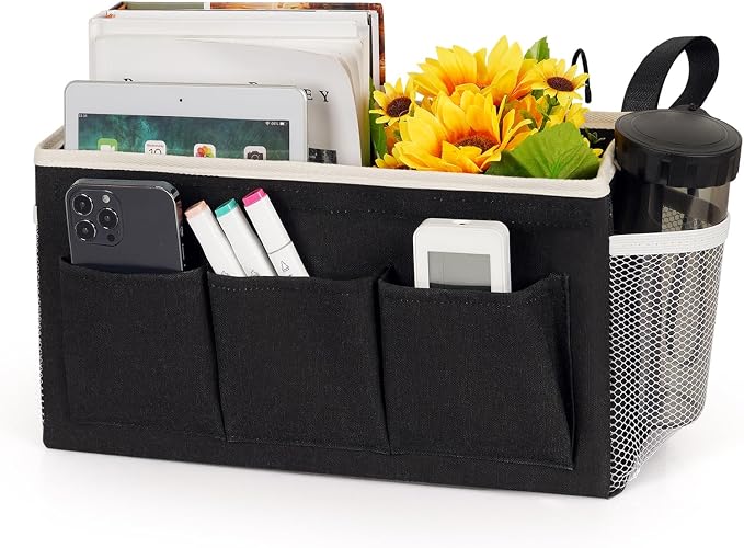Bedside Storage Caddy/Bedside Hanging Storage Bag by Ozzptuu