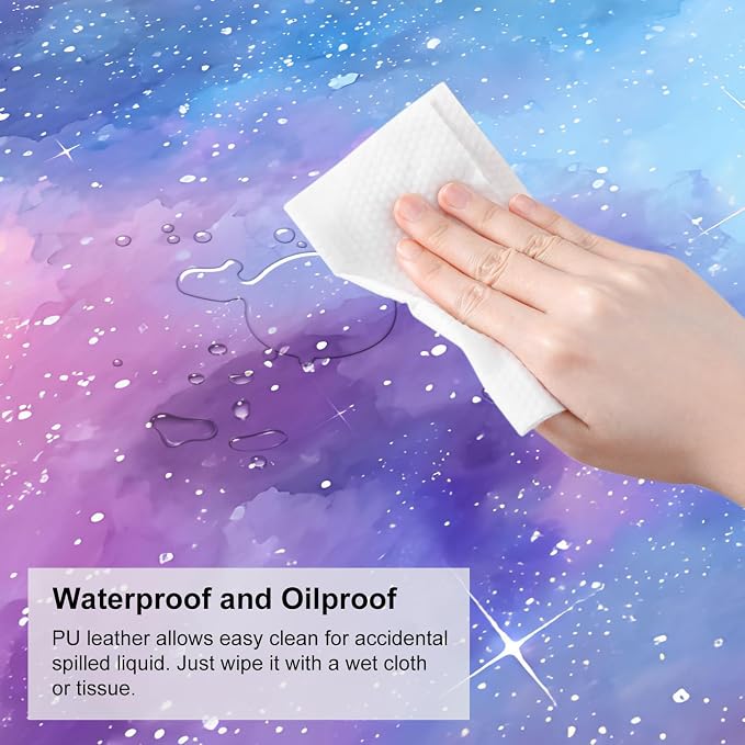Galaxy Mouse Pad Large, Extended Gaming Desk Mat – 31.5 x 11.8 in – Watercolor - Image 7