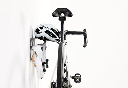 Bike Wall Mount Rack with Gear Hooks – Horizontal Bike Rack shelf- Bicycle - Image 5