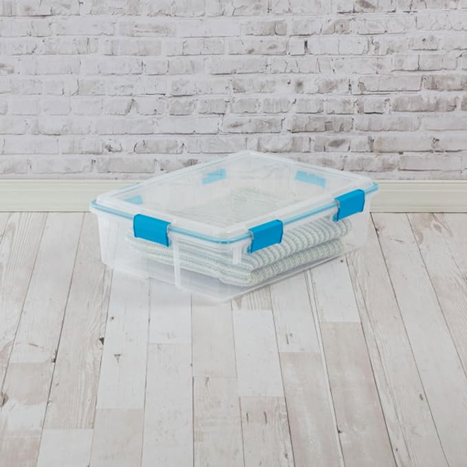 Sterilite 16-Pack Gasket Box, Weather-Resistant Storage Bins - Image 5